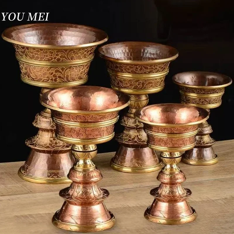 Nepal Candlestick Holder,Tibetan Engraving Flower Copper Altars Candle Cup,Eternal Ghee Floating Holy Candle Lamp,Buddhist item
Nepal Candlestick Holder,Tibetan Engraving Flower Copper Altars Candle Cup,Eternal Ghee Floating Holy Candle Lamp,Buddhist item