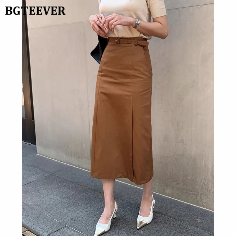 BGTEEVER элегантные юбки-карандаш с разрезом для женщин, тонкие женские юбки с поясом, весна-осень
BGTEEVER элегантные юбки-карандаш с разрезом для женщин, тонкие женские юбки с поясом, весна-осень