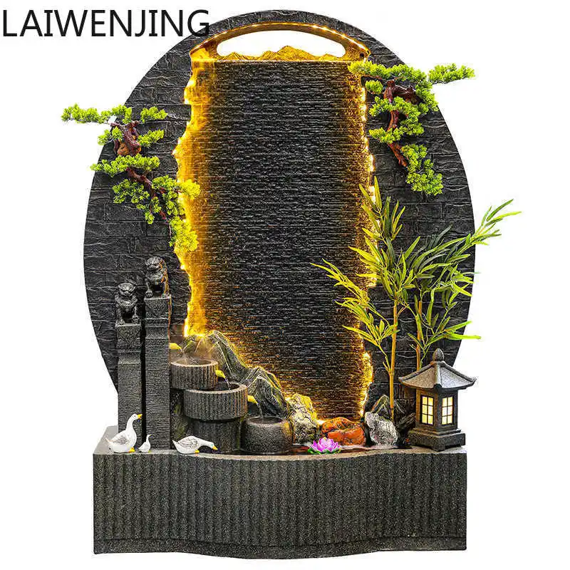 HLZ Water Curtain Wall Flowing Water Fountain Screen Rockery Indoor Landscape Courtyard Feng Shui Ball Decoration Ornament
HLZ Water Curtain Wall Flowing Water Fountain Screen Rockery Indoor Landscape Courtyard Feng Shui Ball Decoration Ornament