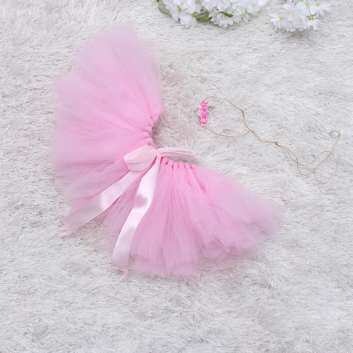 Purple Infant Tutu Skirt Baby Photography Skirt Newborn Bow-Knot Tulle Dress Floral Headband Baby Photo Prop Girl Tutu Dress
Purple Infant Tutu Skirt Baby Photography Skirt Newborn Bow-Knot Tulle Dress Floral Headband Baby Photo Prop Girl Tutu Dress