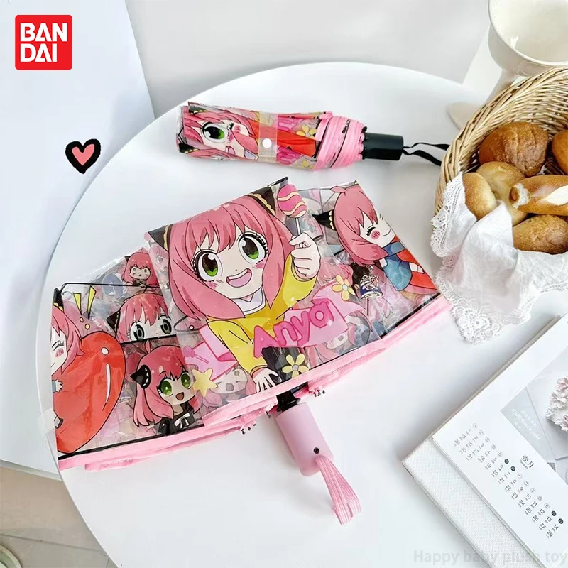 SPY×FAMILY Cartoon Transparent Umbrella Auto Open Close Portable Rain Protection for Outdoor Commuting Anime Collection Kid Gift
SPY×FAMILY Cartoon Transparent Umbrella Auto Open Close Portable Rain Protection for Outdoor Commuting Anime Collection Kid Gift