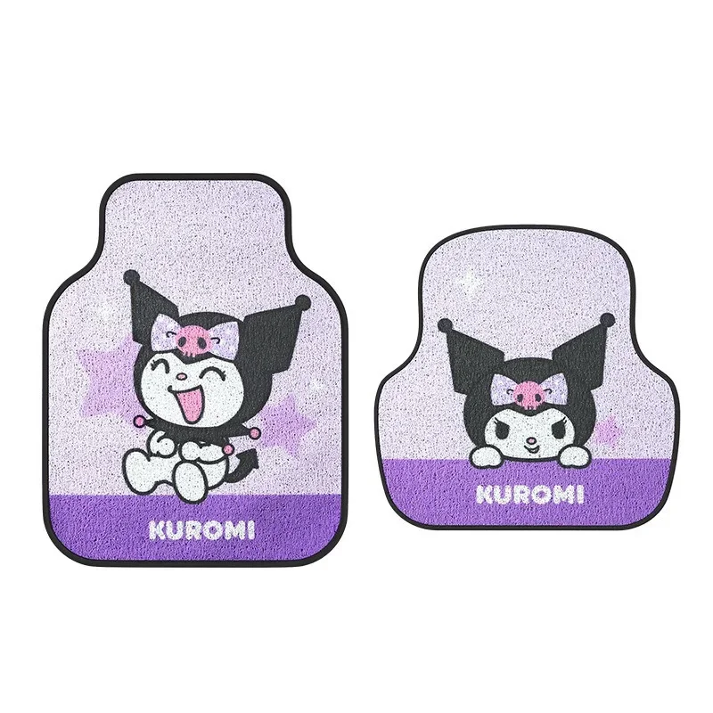 Sanrio Kawaii Kuromi Car Floor Mat Universal Interior Anti-Dirt Automotive Silk Ring Anti-Slip Pad Accessory
Sanrio Kawaii Kuromi Car Floor Mat Universal Interior Anti-Dirt Automotive Silk Ring Anti-Slip Pad Accessory