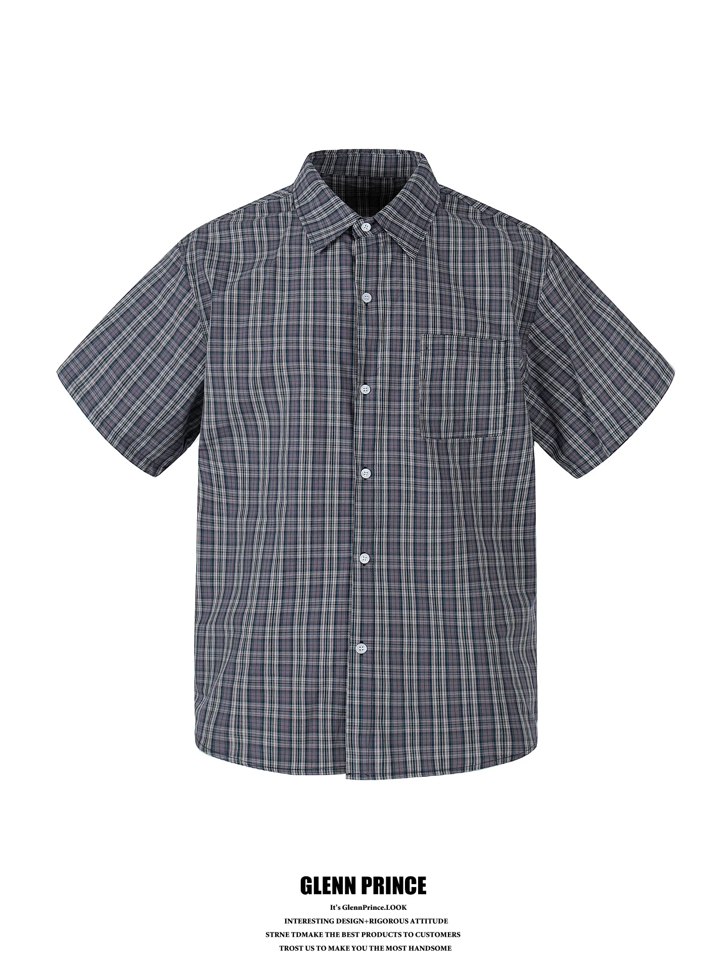 GPstudio American Lazy Style Short Sleeve Cotton Shirt Men Summer Trendy Loose Casual Couple Pure Cotton Shirt
GPstudio American Lazy Style Short Sleeve Cotton Shirt Men Summer Trendy Loose Casual Couple Pure Cotton Shirt