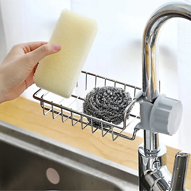 Sink Storage Rack Stainless Steel Drain Rack Kitchen Faucet Lift Storage Dishcloth Ventilation Towel Rack Storage Supplies
Sink Storage Rack Stainless Steel Drain Rack Kitchen Faucet Lift Storage Dishcloth Ventilation Towel Rack Storage Supplies