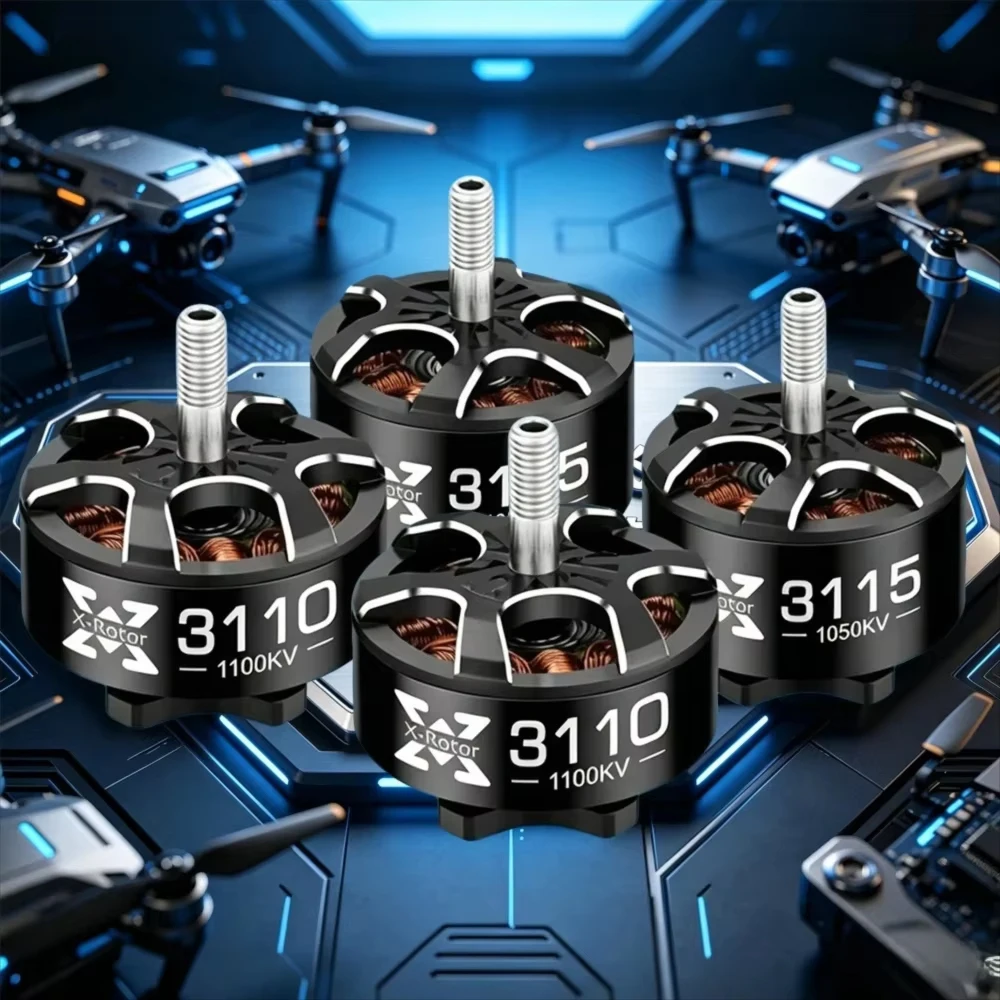 4pcs/lot Hobbywing Xrotor X3110 900KV 1150KV/X3115 KV900 KV1050 4-6S Brushless Motor For RC FPV Drone
4pcs/lot Hobbywing Xrotor X3110 900KV 1150KV/X3115 KV900 KV1050 4-6S Brushless Motor For RC FPV Drone