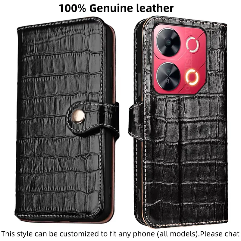 Чехол-кошелек с текстурой крокодила из натуральной кожи для Itel P65 P55 5G P55 + P40 RS4 Filp, противоударный чехол с магнитной кнопкой
Чехол-кошелек с текстурой крокодила из натуральной кожи для Itel P65 P55 5G P55 + P40 RS4 Filp, противоударный чехол с магнитной кнопкой