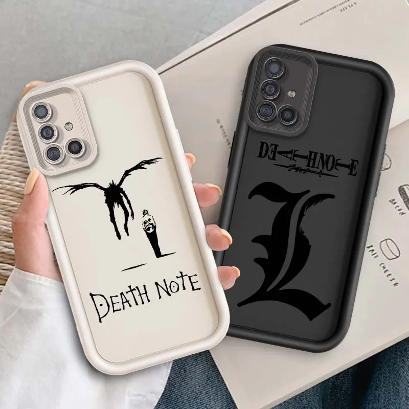 Anime Death Note Comics For Samsung A73 A72 A56 A55 A54 A53 A35 A32 A25 A24 A23 A21s A14 A05 5G Eye Ladder Phone Case
Anime Death Note Comics For Samsung A73 A72 A56 A55 A54 A53 A35 A32 A25 A24 A23 A21s A14 A05 5G Eye Ladder Phone Case