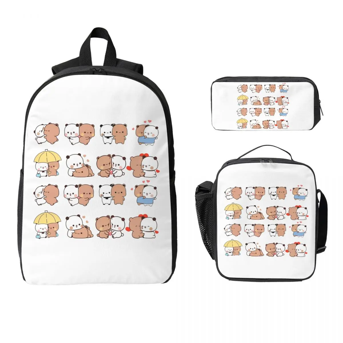 Bubu Dudu Bear And Panda Backpack Student BookBag School Bag Computer Shoulder Bags 3ps Insulated Lunch Bag Pencil Case
Bubu Dudu Bear And Panda Backpack Student BookBag School Bag Computer Shoulder Bags 3ps Insulated Lunch Bag Pencil Case