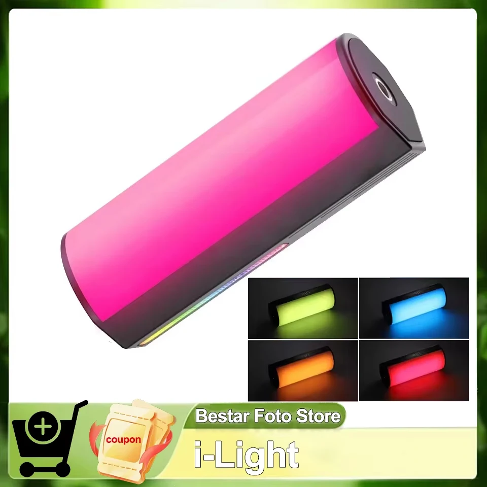 i-Light RGB Handhled Light Stick 2500-9000k LED Video Light with Strong Magnet for Outdoor Photography Shoot
i-Light RGB Handhled Light Stick 2500-9000k LED Video Light with Strong Magnet for Outdoor Photography Shoot