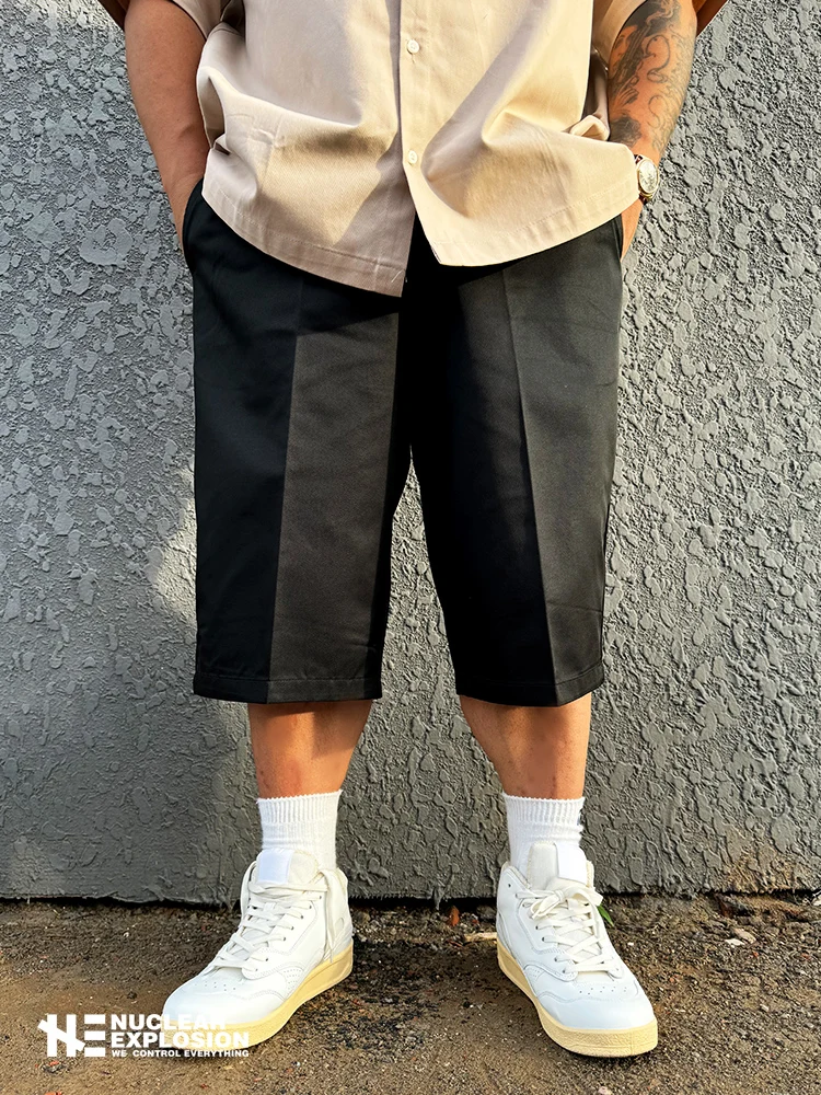 Casual Loose Straight Leg Men's Shorts Nuclear Explosion American Chicano West Coast Style Seven-Footers for Youth Summer Wear
Casual Loose Straight Leg Men's Shorts Nuclear Explosion American Chicano West Coast Style Seven-Footers for Youth Summer Wear