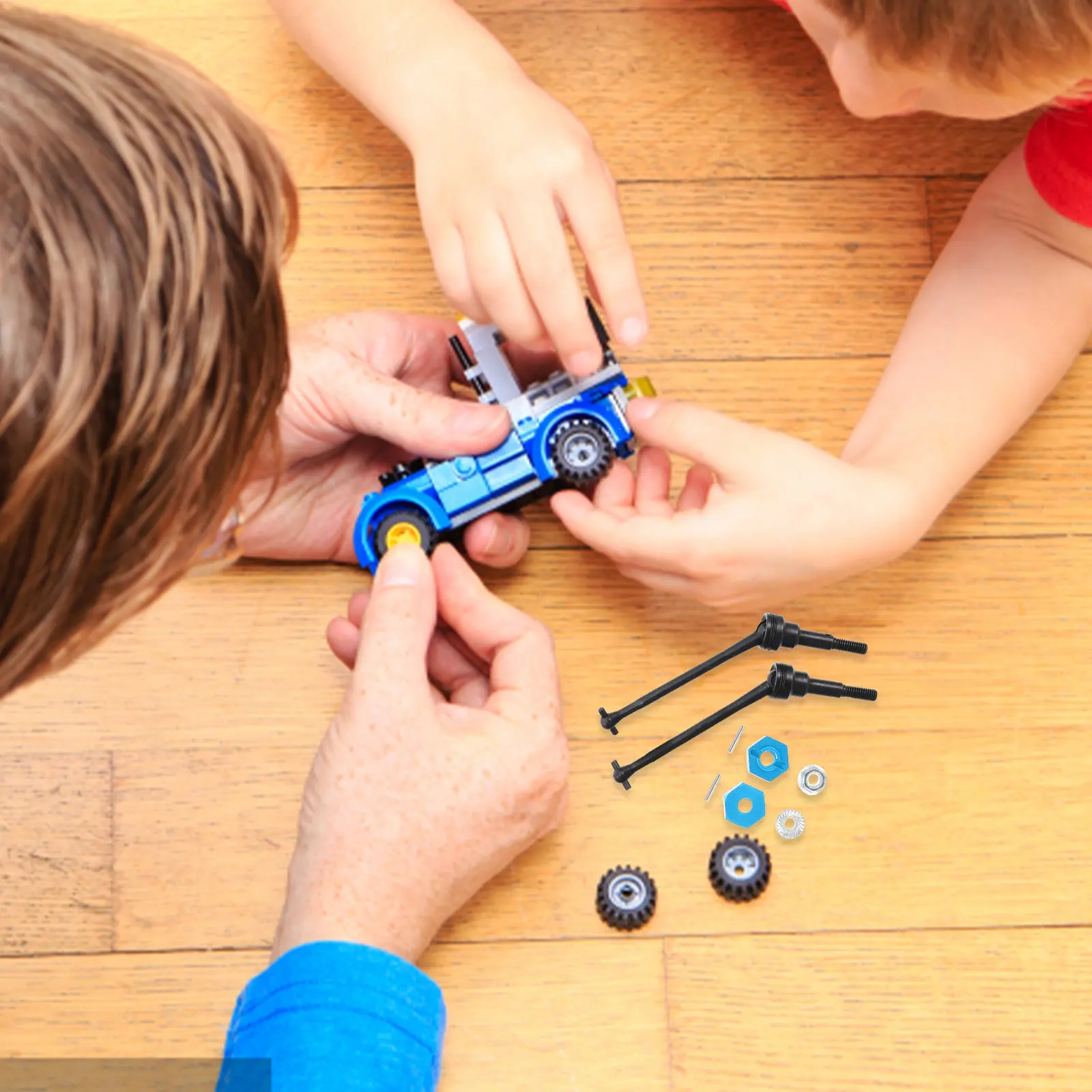 1Set High-Durability Aluminum Alloy Remote Car Shaft Compatible with Most Models Easy Installation Convenient Front Drive Shaft
1Set High-Durability Aluminum Alloy Remote Car Shaft Compatible with Most Models Easy Installation Convenient Front Drive Shaft