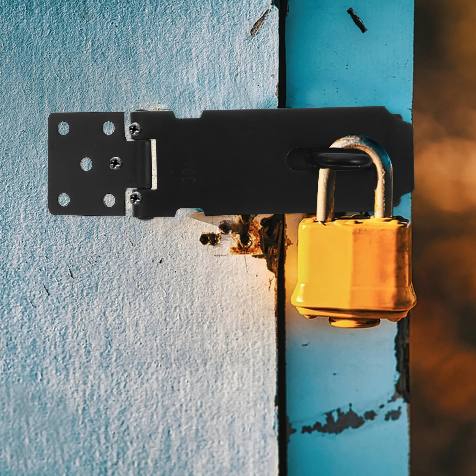 2Pcs Stainless Steel Hasp Lock Compact Wear-Resistant Door Window Cabinet Latch for Shed Toolbox Pet Cage Multi-Function
2Pcs Stainless Steel Hasp Lock Compact Wear-Resistant Door Window Cabinet Latch for Shed Toolbox Pet Cage Multi-Function