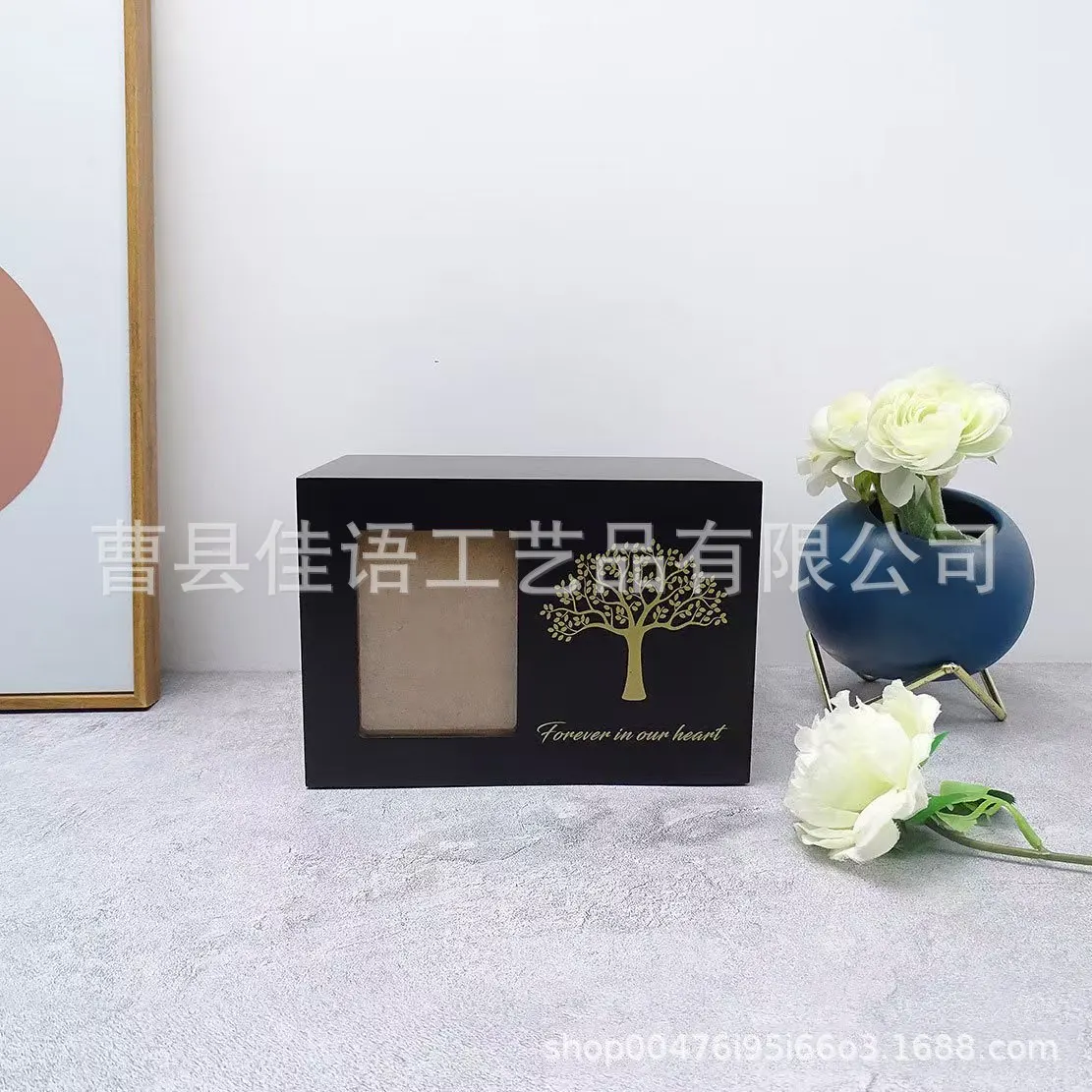 Pet urn manufacturer custom wooden with photo frame pet urn black tree of life dog funeral box
Pet urn manufacturer custom wooden with photo frame pet urn black tree of life dog funeral box