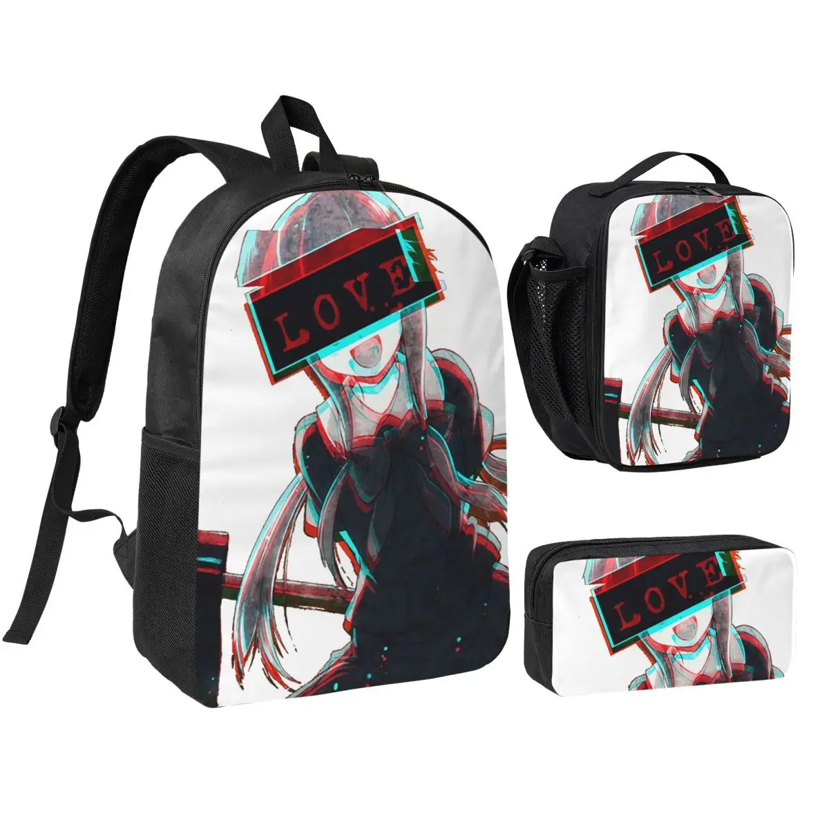 "Love" Aesthetic Yuno Gasai By Mirai Nikki Backpack BookBag School Bag Computer Shoulder Bags 3ps Lunch Bag Pencil Case
"Love" Aesthetic Yuno Gasai By Mirai Nikki Backpack BookBag School Bag Computer Shoulder Bags 3ps Lunch Bag Pencil Case