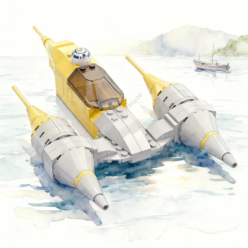 Набор строительных блоков MOC Star Battle Chibi Starfighter, 124 детали, архитектурные игрушки, развивающие конструкторы, идея для рождественского подарка, кирпичики для детей
Набор строительных блоков MOC Star Battle Chibi Starfighter, 124 детали, архитектурные игрушки, развивающие конструкторы, идея для рождественского подарка, кирпичики для детей