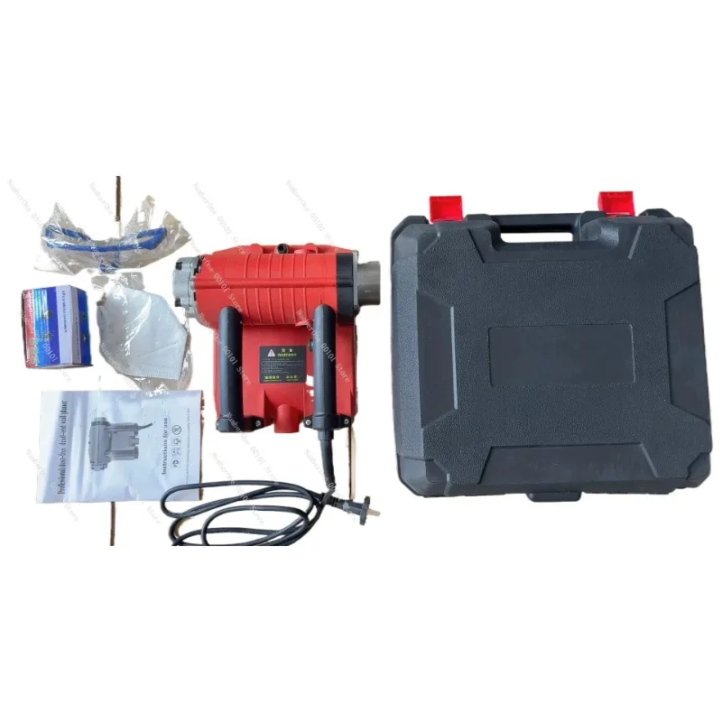 Electric Wall Groove Cutter with Auto Dust-Free System, 2-in-1 Wall Chaser & Grinder for Concrete
Electric Wall Groove Cutter with Auto Dust-Free System, 2-in-1 Wall Chaser & Grinder for Concrete