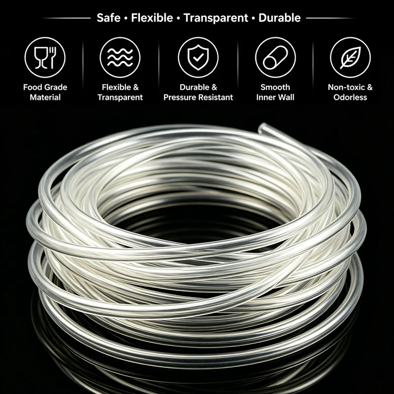 Capillary Food Grade PVC Tubing ID 0.5-3mm Transparent Hose Flexible Anti-Tear Plastic Tube for Drinking Water Beverage Delivery
Capillary Food Grade PVC Tubing ID 0.5-3mm Transparent Hose Flexible Anti-Tear Plastic Tube for Drinking Water Beverage Delivery
