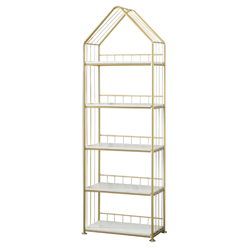 Nordic light luxury multi-layer shelf living room bookshelf children's storage rack floor wrought iron baffle rack manicur
Nordic light luxury multi-layer shelf living room bookshelf children's storage rack floor wrought iron baffle rack manicur