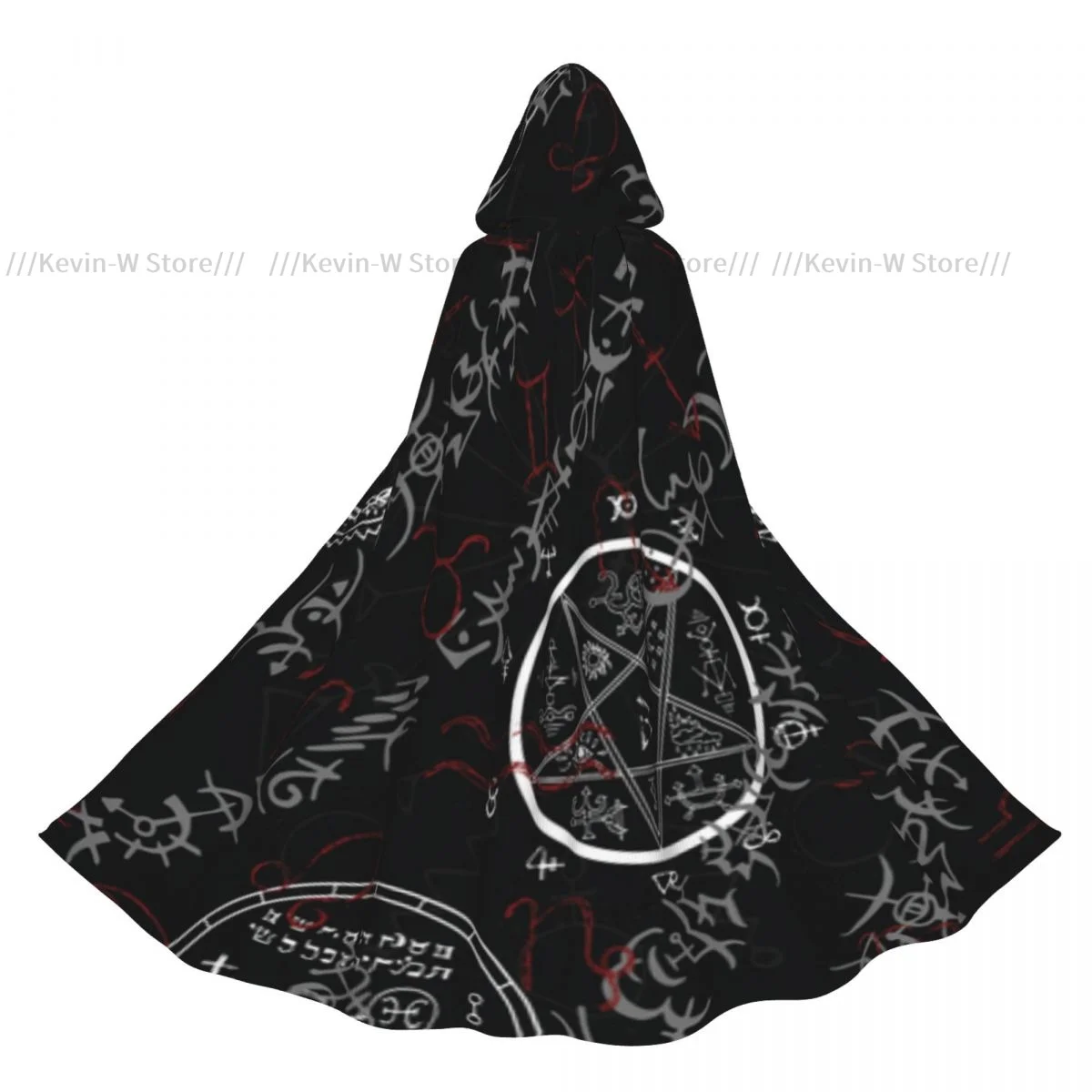 Mystic Zodiac Occult Symbols Hooded Cloak Polyester Unisex Witch Cape Costume Accessory
Mystic Zodiac Occult Symbols Hooded Cloak Polyester Unisex Witch Cape Costume Accessory