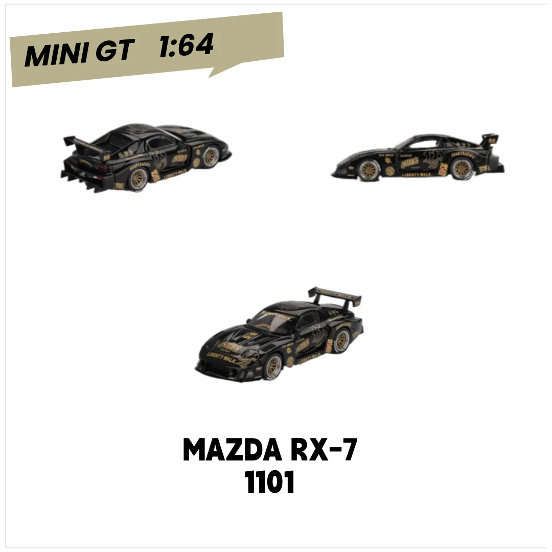 MINIGT 1:64 MAZDA RX-7 LB-Super Silhouette FD-NILES Die-cast Alloy Automotive Model
MINIGT 1:64 MAZDA RX-7 LB-Super Silhouette FD-NILES Die-cast Alloy Automotive Model