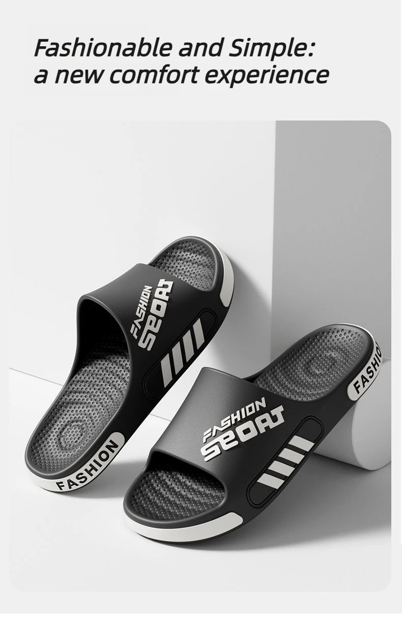 Thick Sole Anti-Slip Sports Slides for Men Summer EVA Sandals House Slippers Fashion Casual Slippers for Outdoors
Thick Sole Anti-Slip Sports Slides for Men Summer EVA Sandals House Slippers Fashion Casual Slippers for Outdoors
