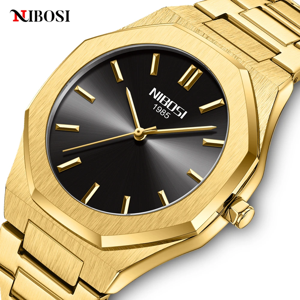 NIBOSI Men's Luxury Business Stainless Steel Watch For Men Sport Excellence Waterproof Wristwatch Tough Men Gift Clock Relogio
NIBOSI Men's Luxury Business Stainless Steel Watch For Men Sport Excellence Waterproof Wristwatch Tough Men Gift Clock Relogio