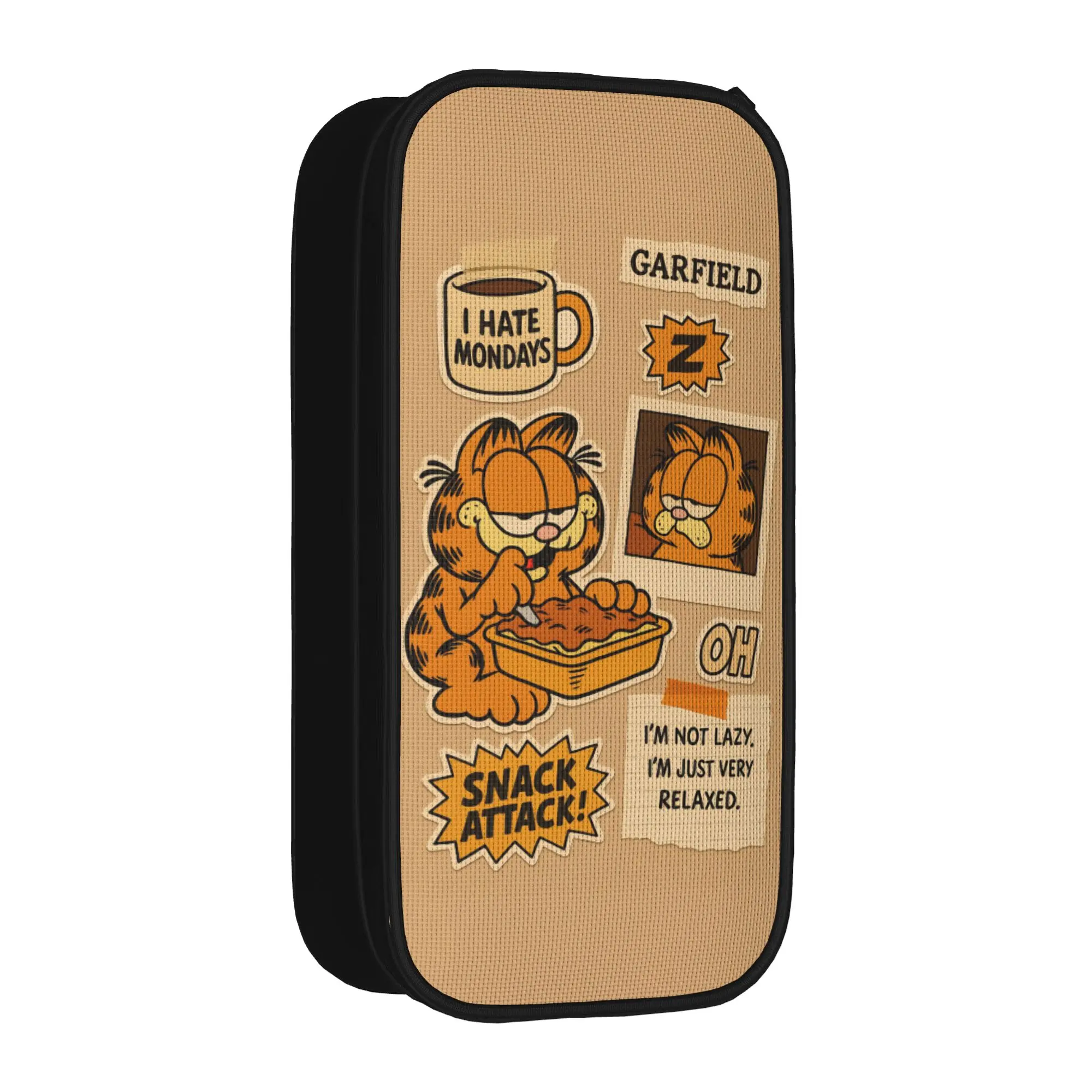 New Garfielded Cartoon Cat Pencil Cases Pencil Box Pen Holder for Student Large Storage Bag Office Gifts Stationery
New Garfielded Cartoon Cat Pencil Cases Pencil Box Pen Holder for Student Large Storage Bag Office Gifts Stationery