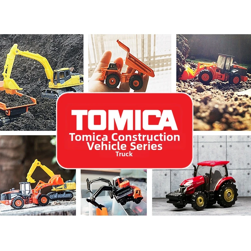 TOMY Diecast Alloy Car Engineering Vehicle Bulldozer Excavator Transport Truck Forklift Simulation Model Toys for Boys Kids Gift
TOMY Diecast Alloy Car Engineering Vehicle Bulldozer Excavator Transport Truck Forklift Simulation Model Toys for Boys Kids Gift