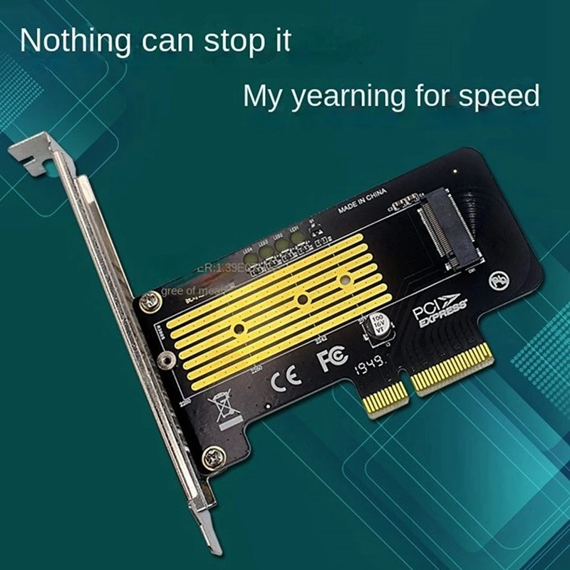 M.2 NVME SSD Adapter Card - PCIe 3.0 X4 Riser for M-Key 2230-2280 Form Factor Desktop Computer Controller Expansion
M.2 NVME SSD Adapter Card - PCIe 3.0 X4 Riser for M-Key 2230-2280 Form Factor Desktop Computer Controller Expansion