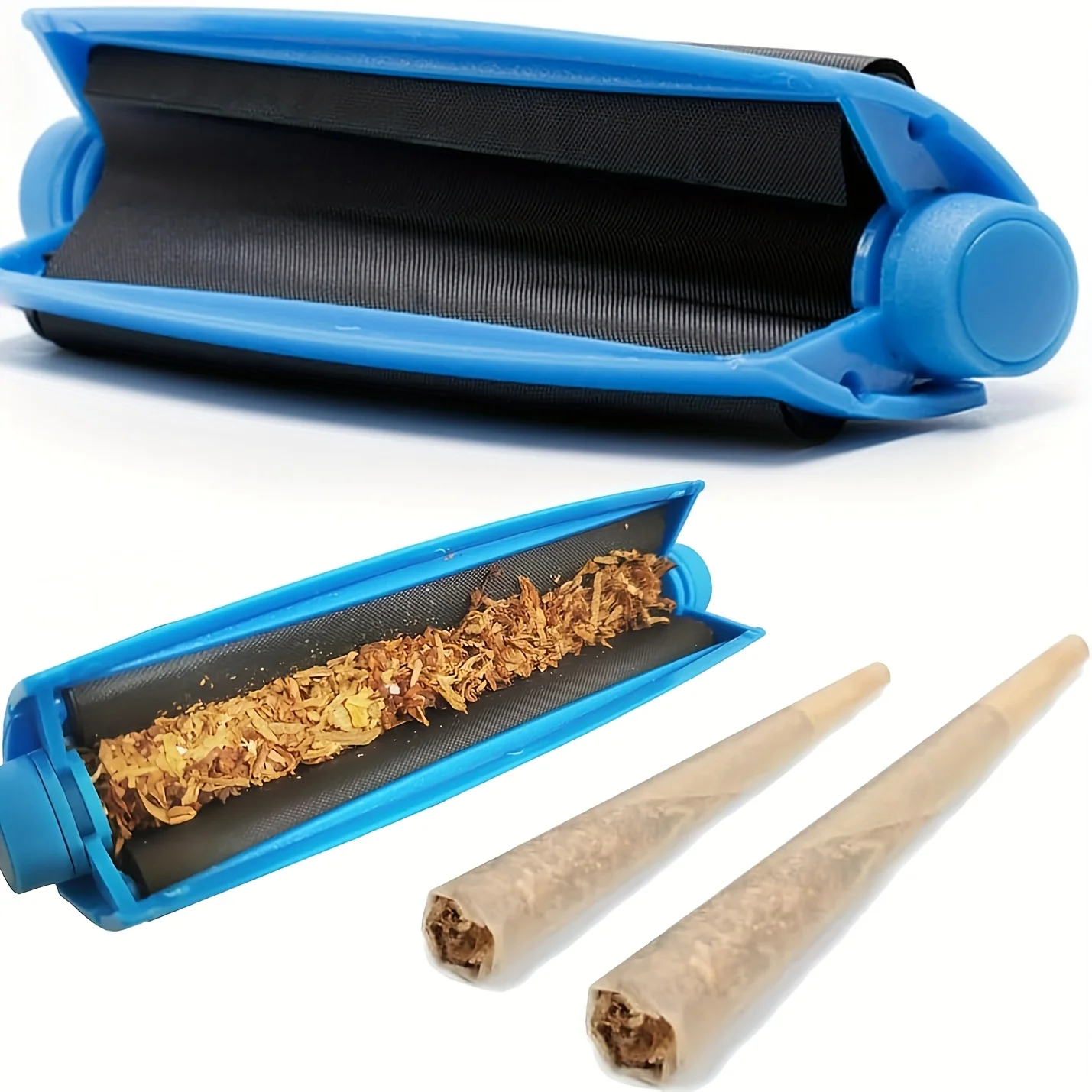 2-Piece (78mm + 110mm) Portable Cigarette Roller Set: Made of Durable Plastic, This Battery-free Set Features A Stylish Color
2-Piece (78mm + 110mm) Portable Cigarette Roller Set: Made of Durable Plastic, This Battery-free Set Features A Stylish Color