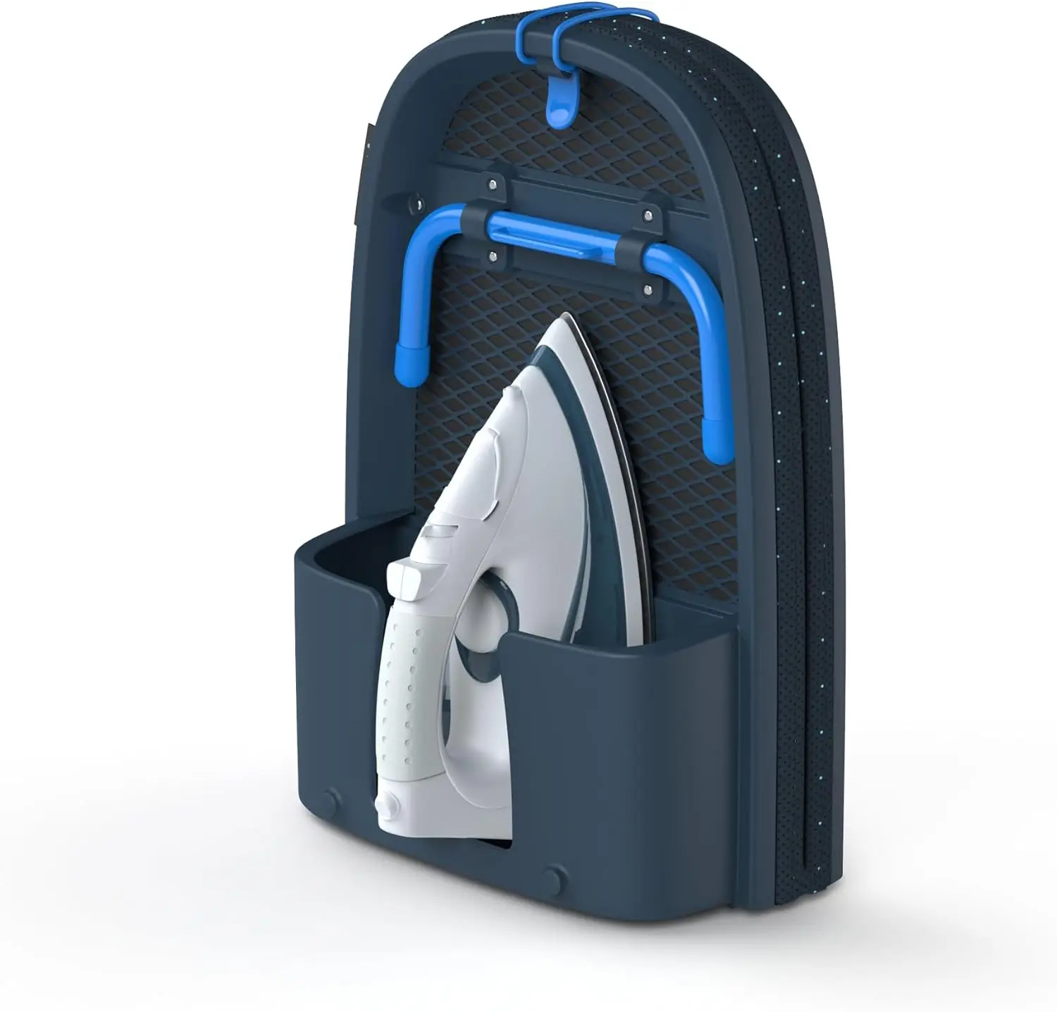 Portable Folding Tabletop Ironing Board Surface Iron Storage Hook
Portable Folding Tabletop Ironing Board Surface Iron Storage Hook