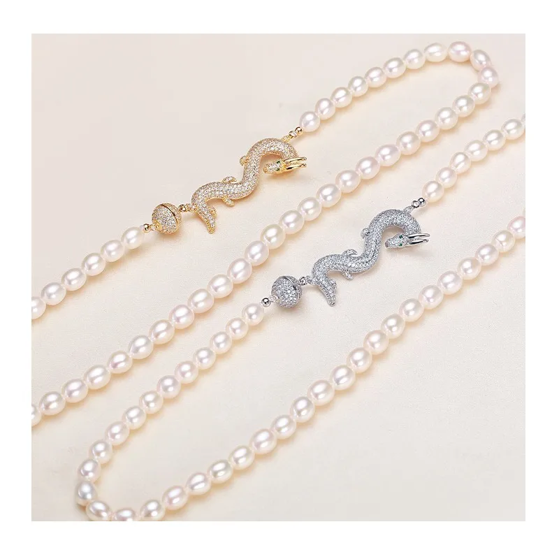 Year Zodiac Dragon Birthday Year Domineering Dragon Micro Diamond Necklace Fashion High Sense Freshwater Pearl Necklace Women
Year Zodiac Dragon Birthday Year Domineering Dragon Micro Diamond Necklace Fashion High Sense Freshwater Pearl Necklace Women