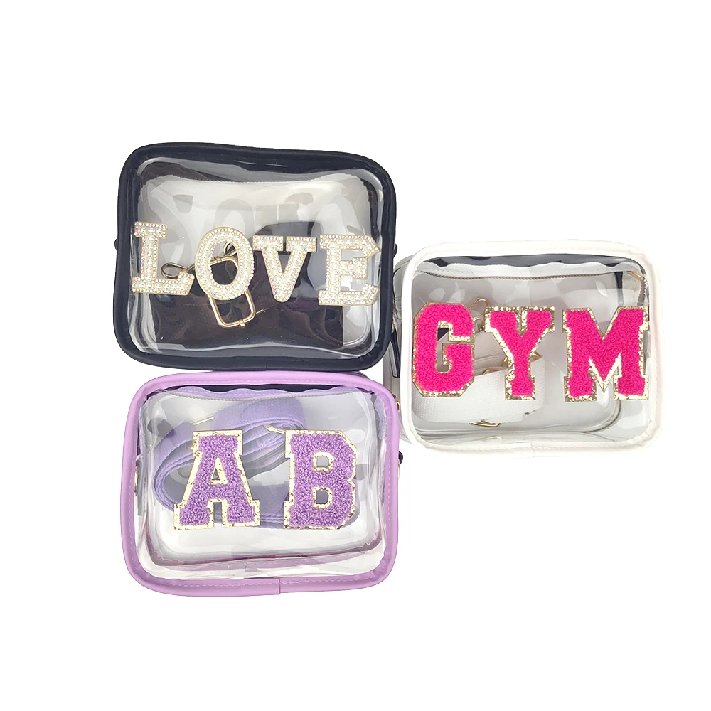 New PVC Material Messenger Bag Handbag Shoulder Bag Can Be Customized Personalized Letter Patch Party Party Transparent Bag
New PVC Material Messenger Bag Handbag Shoulder Bag Can Be Customized Personalized Letter Patch Party Party Transparent Bag