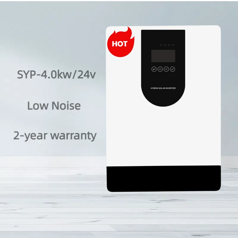 4kw Hybrid On-Grid Off-Grid Solar Inverter System WIFI GPRS Pure Sine Wave Single Phase Output 220V String Inverter
4kw Hybrid On-Grid Off-Grid Solar Inverter System WIFI GPRS Pure Sine Wave Single Phase Output 220V String Inverter