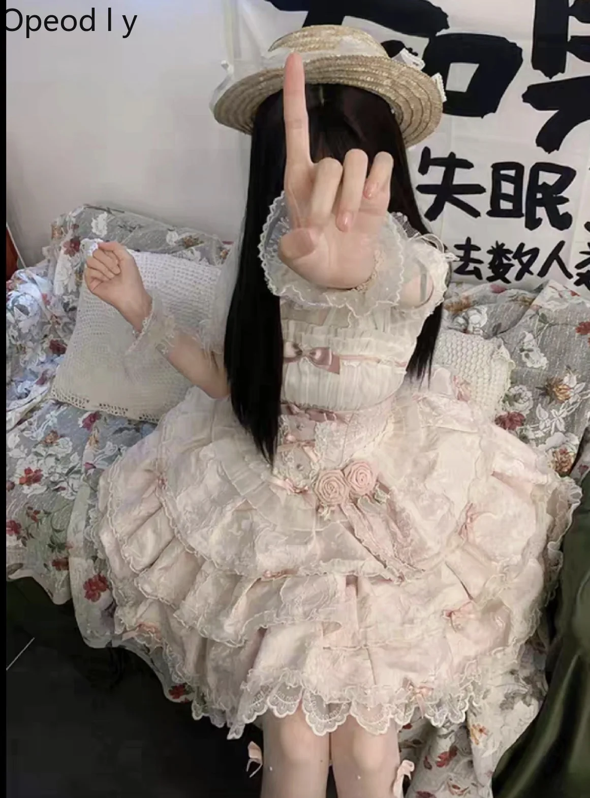 Japanese Original Lolita Dress Ballet Style Doll Feeling Dress Sweet Elegant Birthday Tea Party Jsk Dresses for Woman
Japanese Original Lolita Dress Ballet Style Doll Feeling Dress Sweet Elegant Birthday Tea Party Jsk Dresses for Woman