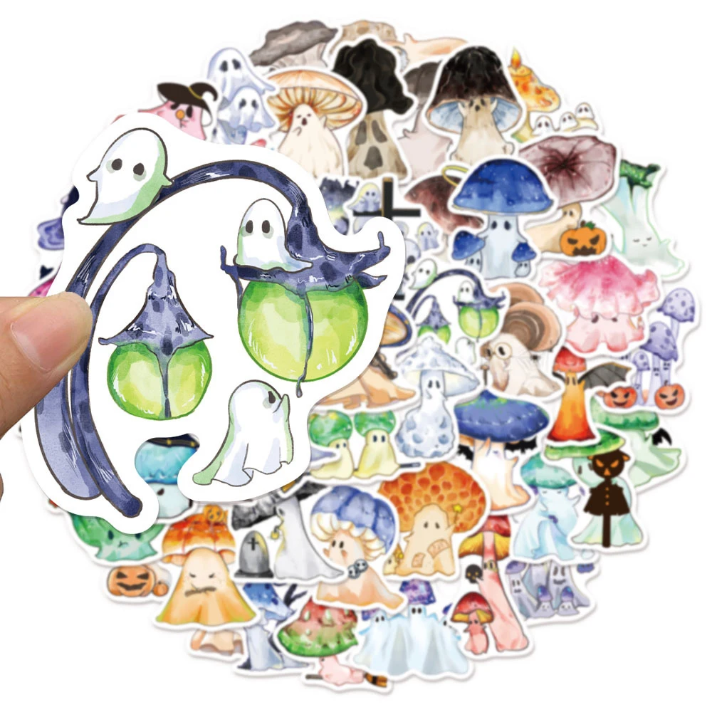 10/30/50pcs Gothic Horror Halloween Mushroom Cartoon Stickers for Notebook Laptop Skateboard Car Bike Cool Decal Kid Toys
10/30/50pcs Gothic Horror Halloween Mushroom Cartoon Stickers for Notebook Laptop Skateboard Car Bike Cool Decal Kid Toys