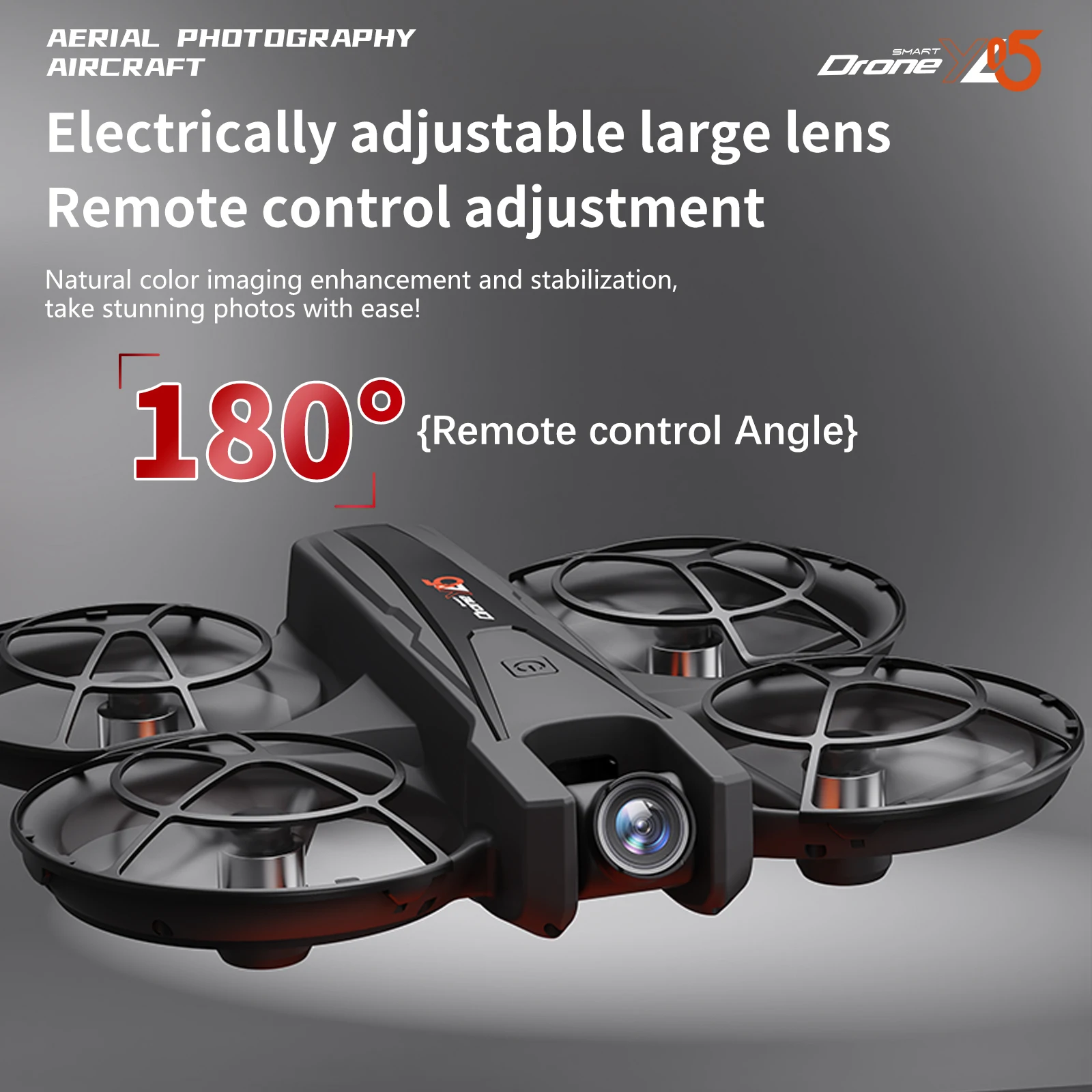 YL05 Drone Professional HD Dual-Camera FPV Aerial Photography with Screen Aircraft Optical Flow Hover RC Quadcopter Toys Gifts
YL05 Drone Professional HD Dual-Camera FPV Aerial Photography with Screen Aircraft Optical Flow Hover RC Quadcopter Toys Gifts