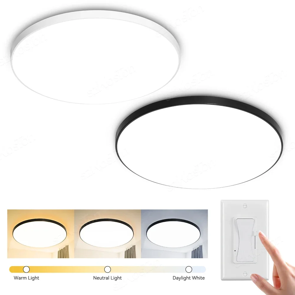 37cm Ultra Thin LED Ceiling Lamp 30W/40W/50W/72W LED Lights Indoor Modern Round Surface-mounted Ceiling Light Kitchen Decor 220V
37cm Ultra Thin LED Ceiling Lamp 30W/40W/50W/72W LED Lights Indoor Modern Round Surface-mounted Ceiling Light Kitchen Decor 220V