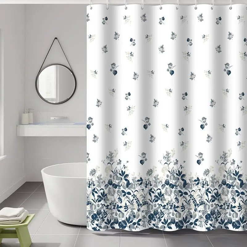 Водонепроницаемая и устойчивая к плесени печать занавески для душа в ванной комнате, занавеска-перегородка без перфорации и утолщения занавески для душа
Водонепроницаемая и устойчивая к плесени печать занавески для душа в ванной комнате, занавеска-перегородка без перфорации и утолщения занавески для душа