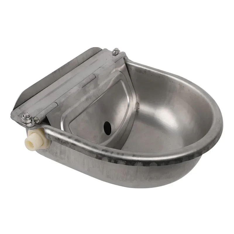 Stainless steel floating ball water dispenser, durable for breeding cattle, horses, sheep, fully automatic feeding trough
Stainless steel floating ball water dispenser, durable for breeding cattle, horses, sheep, fully automatic feeding trough