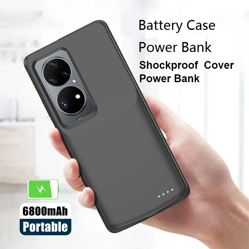 Внешний аккумулятор, чехол для зарядки, чехол для Huawei P50, чехлы для зарядки аккумуляторов, ударопрочный внешний аккумулятор для Huawei P50 Pro
Внешний аккумулятор, чехол для зарядки, чехол для Huawei P50, чехлы для зарядки аккумуляторов, ударопрочный внешний аккумулятор для Huawei P50 Pro