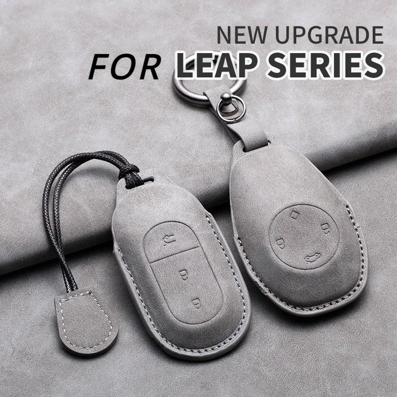 Кожаный чехол для дистанционного ключа автомобиля для Leapmotor T03 S01 C11 для Leapmotor C01 T03 S01 C11 2023, брелок для ключей с автоматическим ключом
Кожаный чехол для дистанционного ключа автомобиля для Leapmotor T03 S01 C11 для Leapmotor C01 T03 S01 C11 2023, брелок для ключей с автоматическим ключом