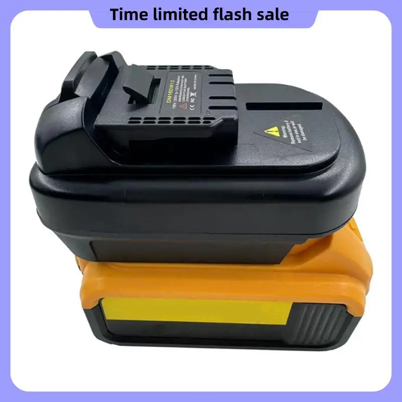 Адаптер аккумулятора A40T DM18DW12, преобразователь литиевой батареи Dewalt/Milwaukee 18 В 20 В в сменный аккумуляторный инструмент Dewalt 12 В
Адаптер аккумулятора A40T DM18DW12, преобразователь литиевой батареи Dewalt/Milwaukee 18 В 20 В в сменный аккумуляторный инструмент Dewalt 12 В