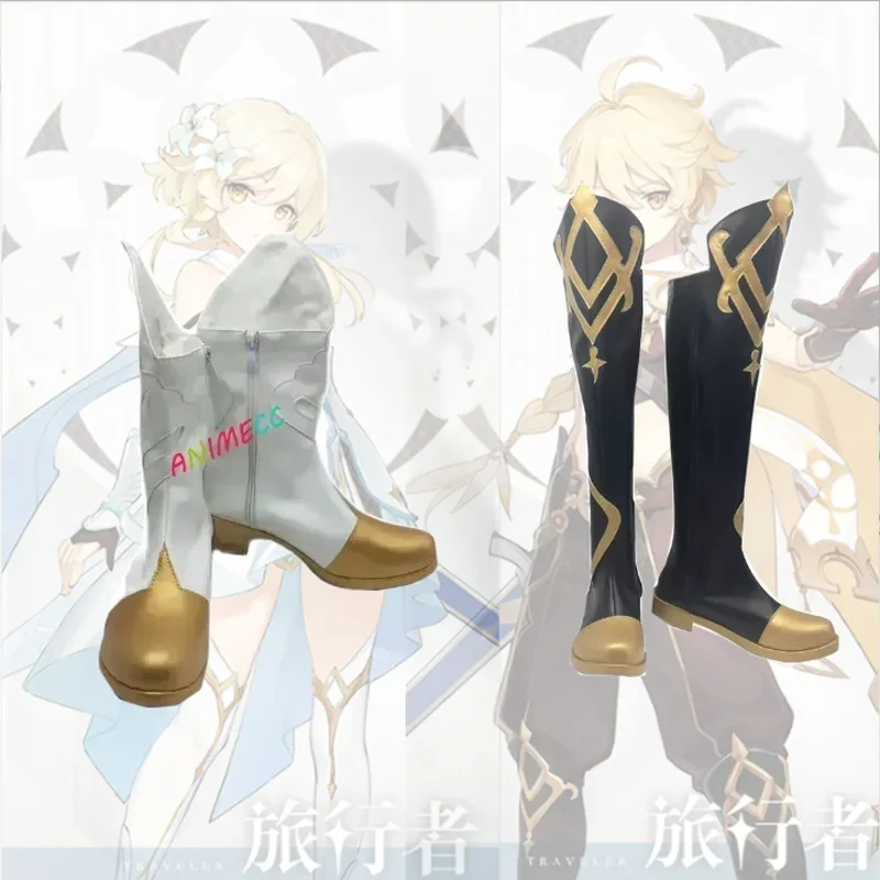 Lumine /Aether Cosplay Shoes Genshin Impact Cosplay Shoes Traveler Female /male Lumine/Kong Boots Handmade Customization Size
Lumine /Aether Cosplay Shoes Genshin Impact Cosplay Shoes Traveler Female /male Lumine/Kong Boots Handmade Customization Size