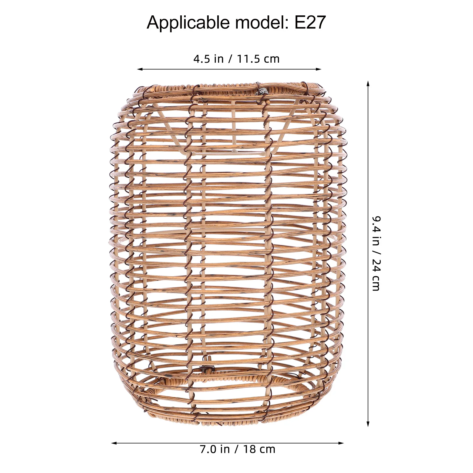 Тканый абажур в стиле ретро, имитация ротанга, потолочный светильник, чехол для дома, подвесной светильник, замена, бохо, деревенский
Тканый абажур в стиле ретро, имитация ротанга, потолочный светильник, чехол для дома, подвесной светильник, замена, бохо, деревенский