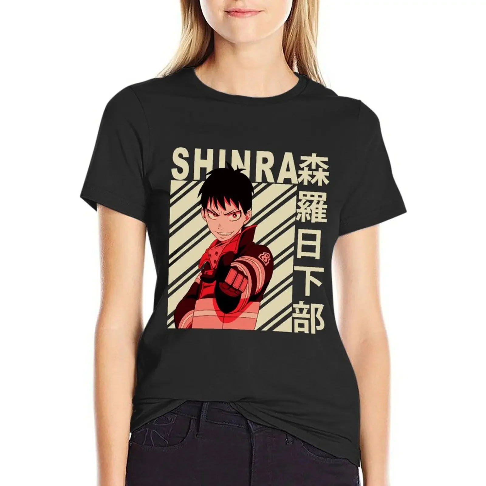 Shinra kusakabe - Vintage Art T-Shirt vintage clothes oversized blanks summer blouses woman 2025
Shinra kusakabe - Vintage Art T-Shirt vintage clothes oversized blanks summer blouses woman 2025