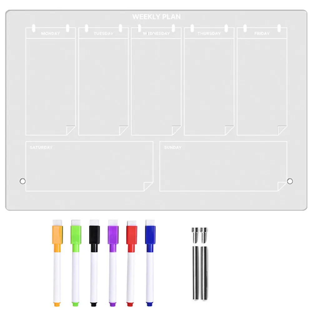 1Set Transparent Acrylic Memo Board Multi-Function Message Writing Board Desktop Office School Home Supply Office Supply
1Set Transparent Acrylic Memo Board Multi-Function Message Writing Board Desktop Office School Home Supply Office Supply