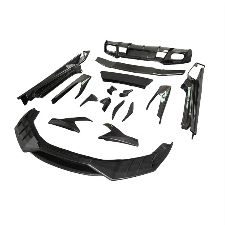 M Style Body Kits Auto Parts Carbon Fiber Front Lip Side Skirt, Rear Diffuser, Rear Spoiler for Lamborghini Lp610 Huracan
M Style Body Kits Auto Parts Carbon Fiber Front Lip Side Skirt, Rear Diffuser, Rear Spoiler for Lamborghini Lp610 Huracan