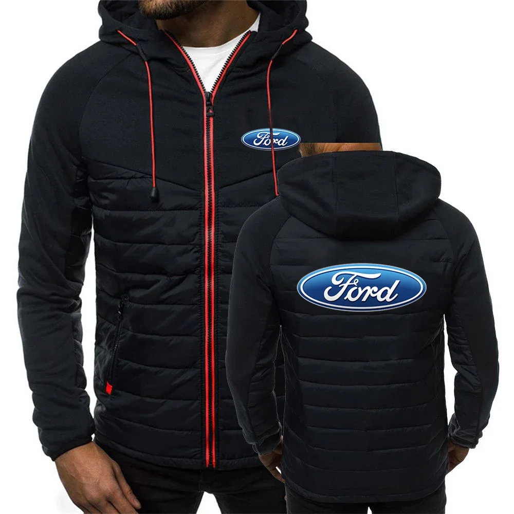 2024 Ford Logo Print New Spring Autumn Solid Color Patchwork Casual Hooded Coat Men's Long Sleeve Zip Classic Thin Padded Jacket
2024 Ford Logo Print New Spring Autumn Solid Color Patchwork Casual Hooded Coat Men's Long Sleeve Zip Classic Thin Padded Jacket
