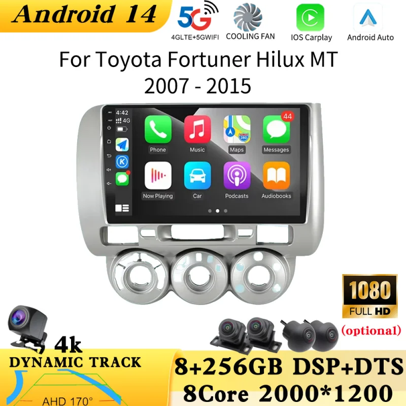 Android 14 Car Stereo Radio For Honda Fit Jazz City 2002 2003 2004 2005 2006 2007 GPS Navigation 2Din Multimedia Video Player Bt
Android 14 Car Stereo Radio For Honda Fit Jazz City 2002 2003 2004 2005 2006 2007 GPS Navigation 2Din Multimedia Video Player Bt